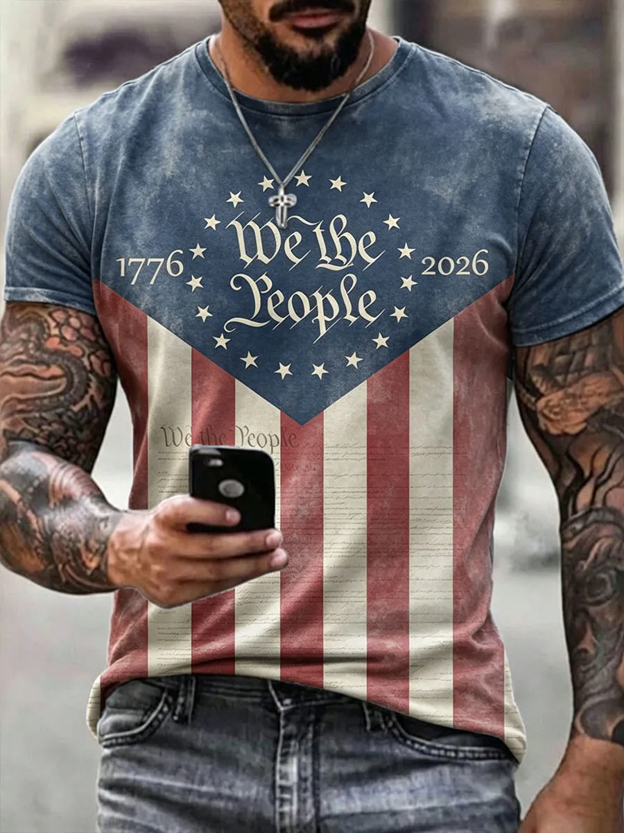 Men's USA 250th Independence Day T-shirt