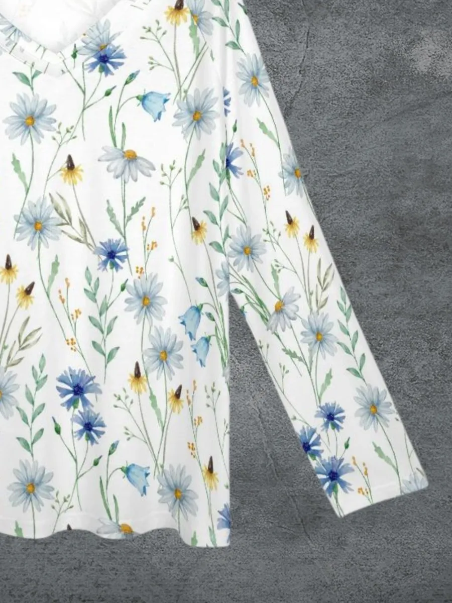 Watercolor Wildflower T-Shirt