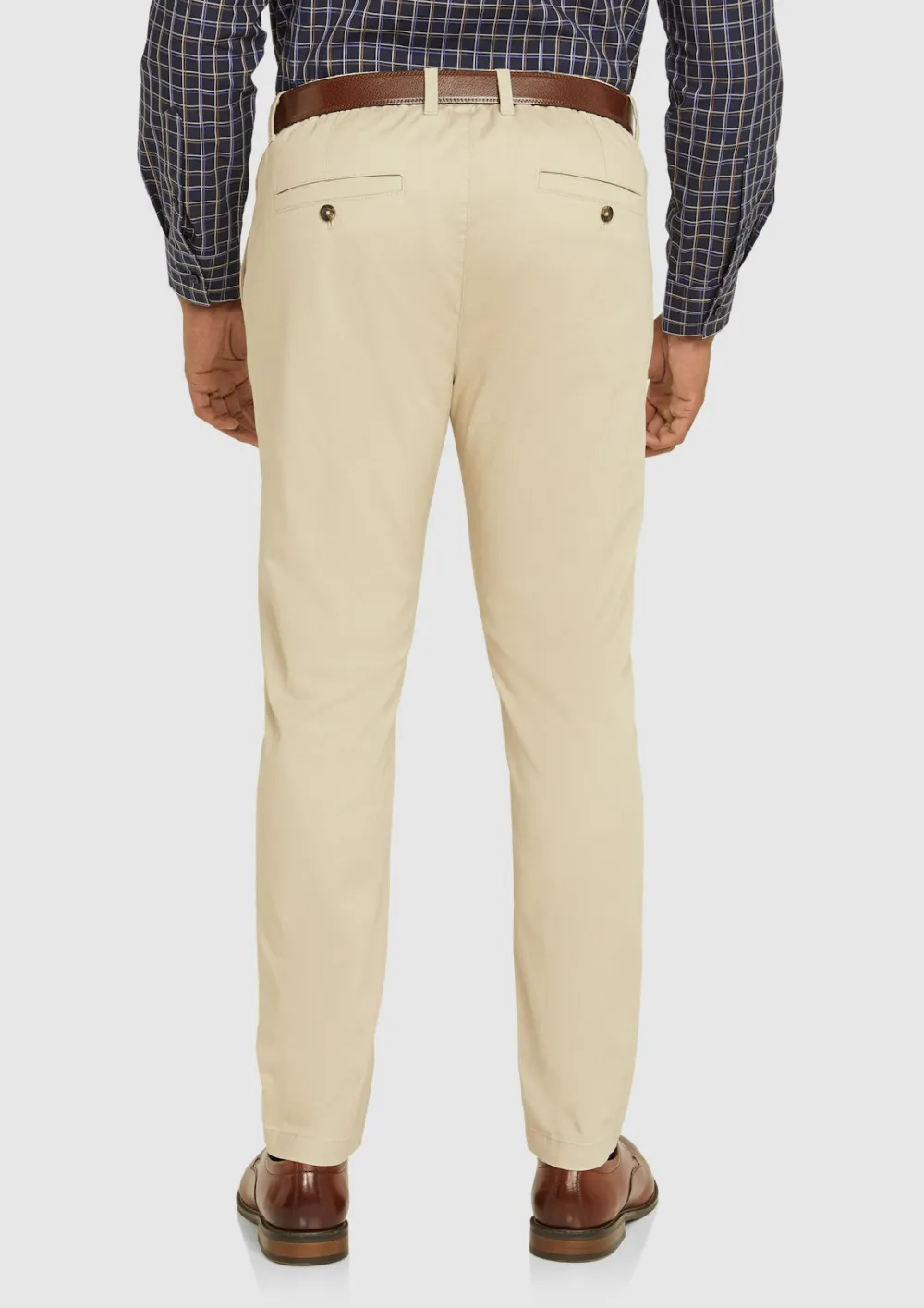 Black Chester Loose Tapered Chino Pants