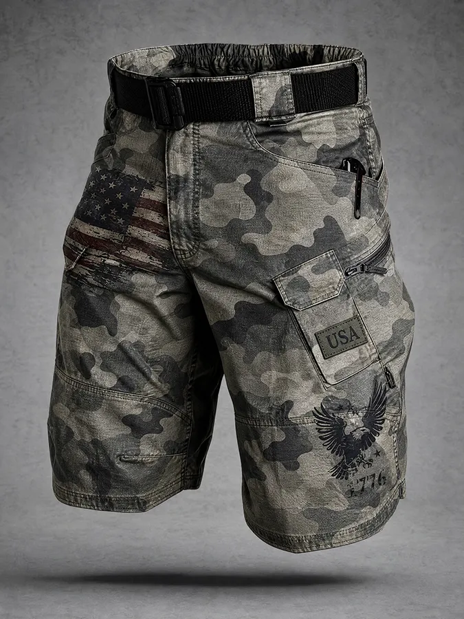 Men's American 250th Anniversary Print Short Style