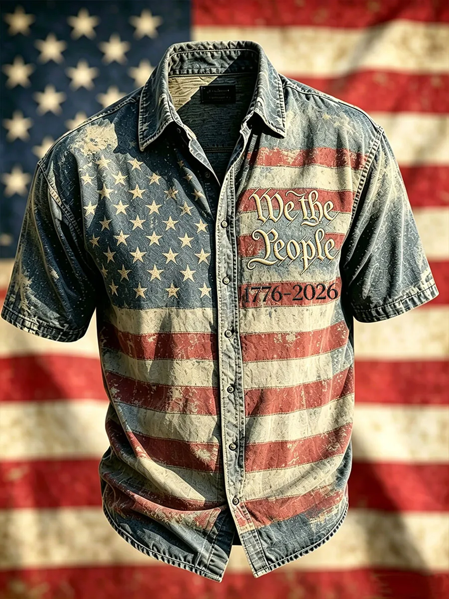 Men's US 250th Anniversary Short-Sleeve Shirt