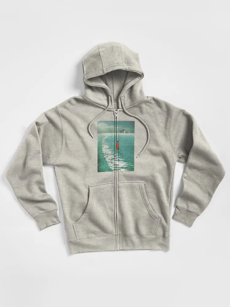 Waiting For The Cities To Fade Out Zipped Hoodie
