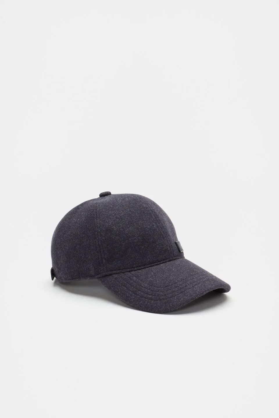 Dark Blue Basic Felt Cap