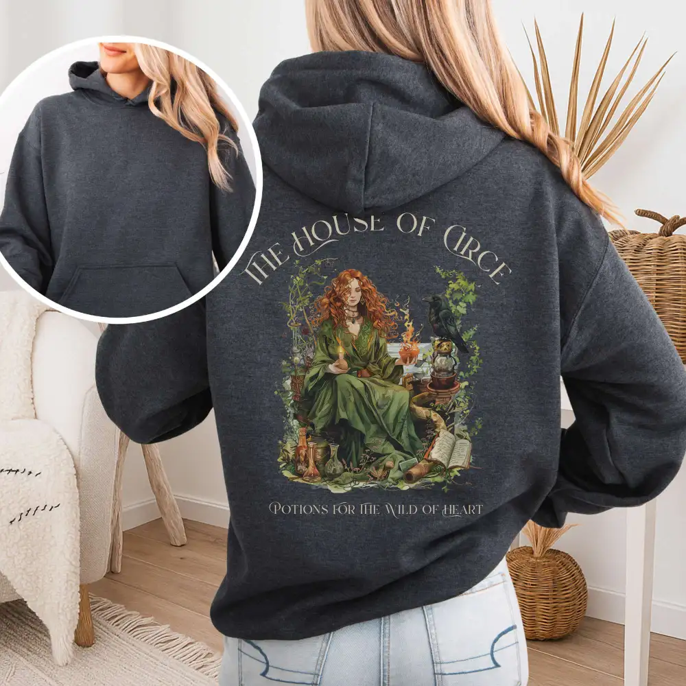 Print Pullover Hoodie