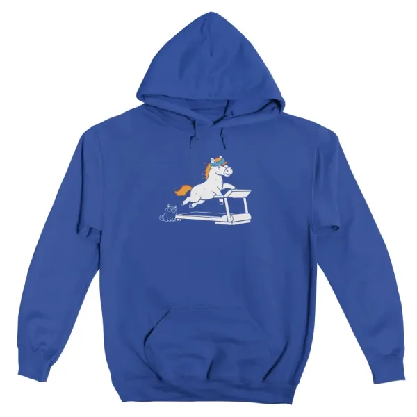 Stay Fit, Stay Wild Pullover Hoodie