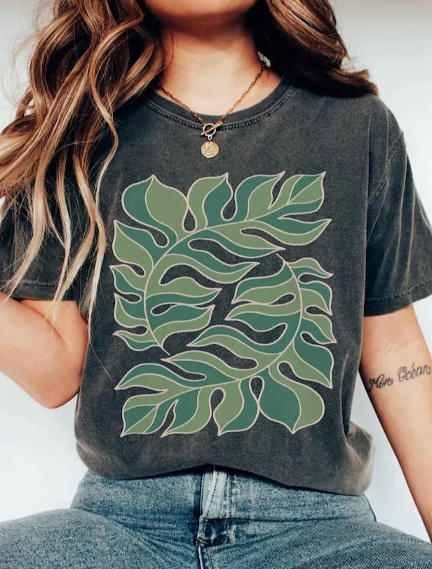 Vintage Boho Wildflower T-shirt Floral