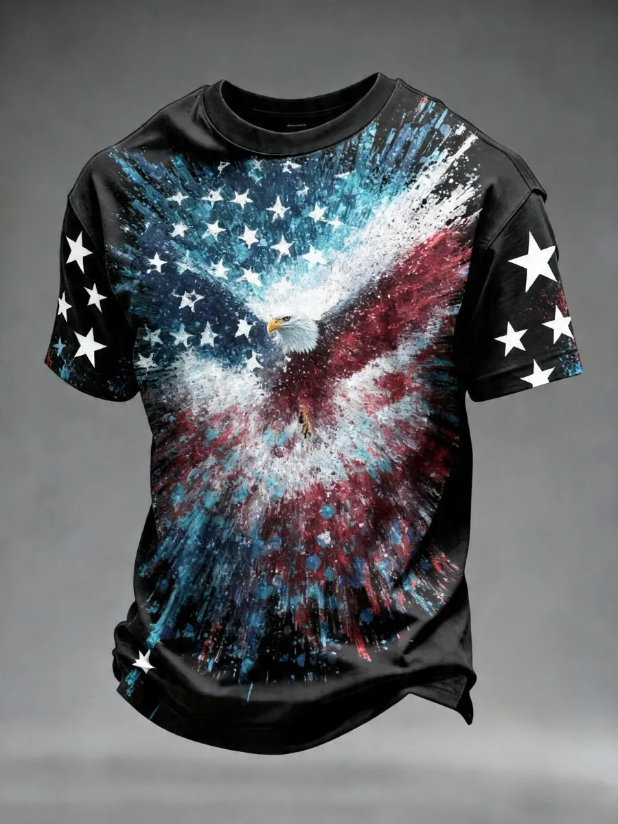 Men's 250th Anniversary Vintage Printed T-shirt