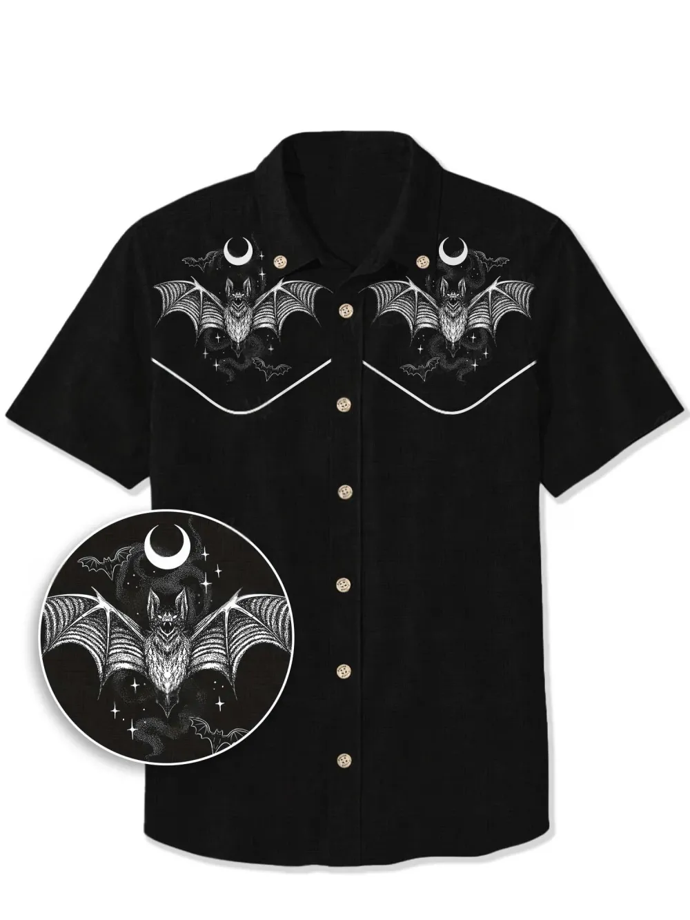 Dracula Bat - 100% Cotton Shirt
