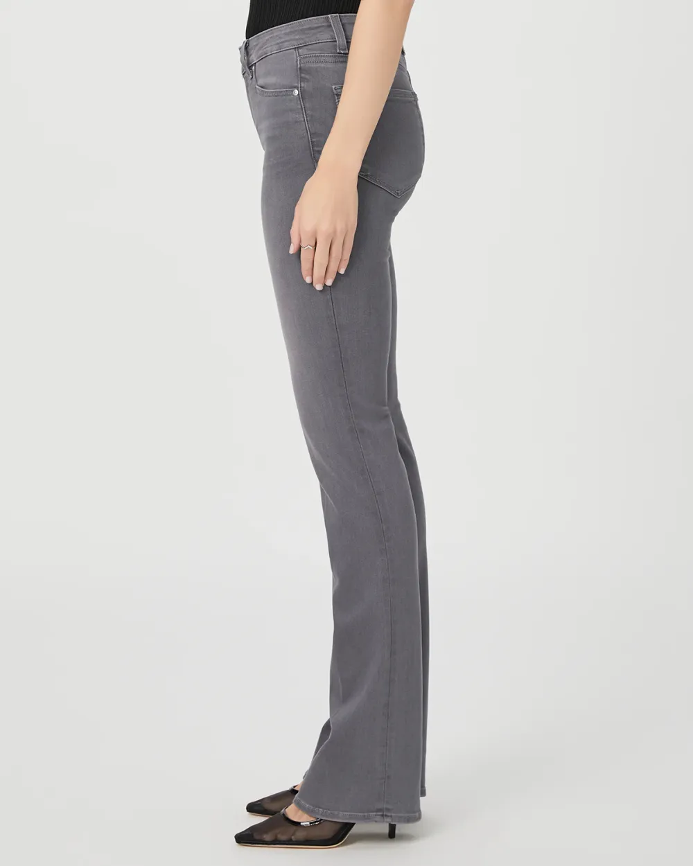 Gray Bootcut Jeans