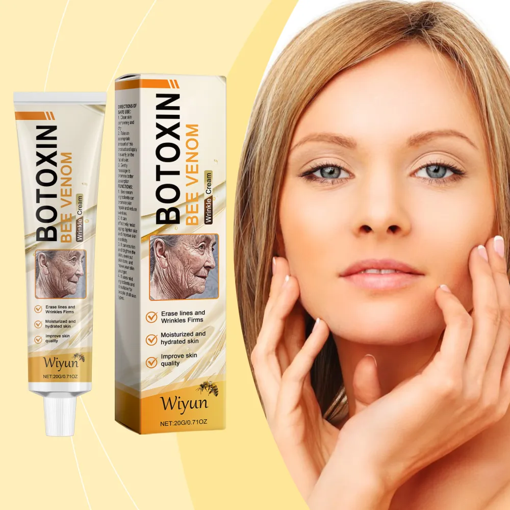 Wiyun Bee Venom Skincare Cream – gently nourishes and cares for facial skin, keeping it moisturized, hydrated, soft and tender.