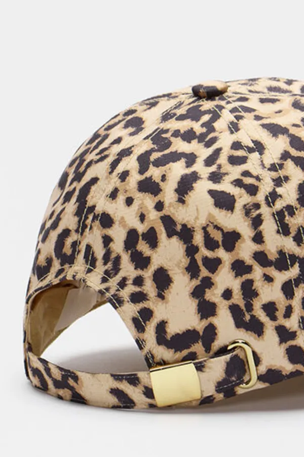 Leopard Print Sun Protection Cap