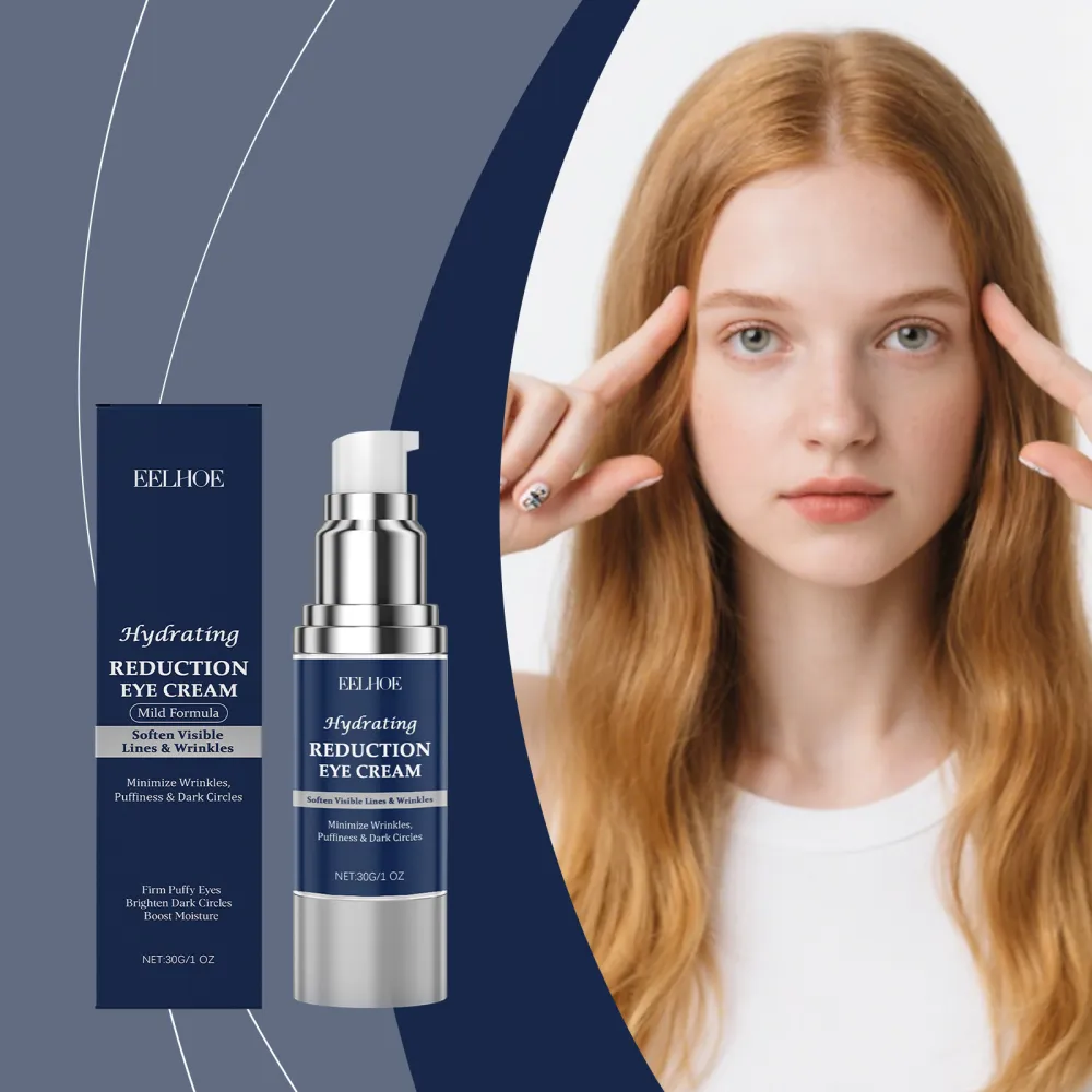 Eye cream is refreshing, moisturizing, hydrating, elastic, gentle and skin friendly. It provides daily care, nourishment and delicacy to the skin around the eyes