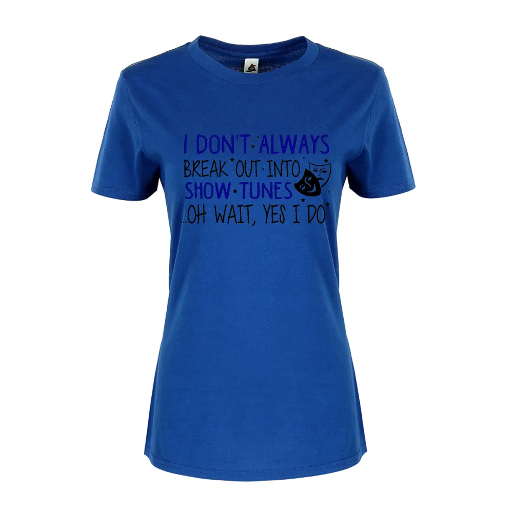Women's Irregular-lettered