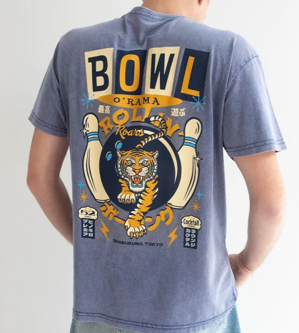 Retro Sports Themed Printed T-Shirt