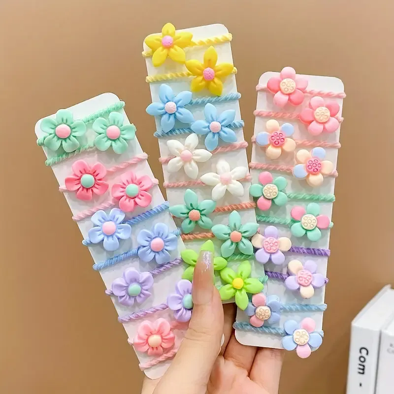 Butterfly Cute Floral Hair Ties