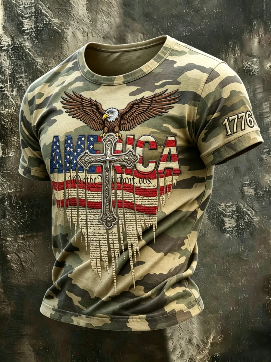 Men's Retro 250 Anniversary Camo T-Shirt