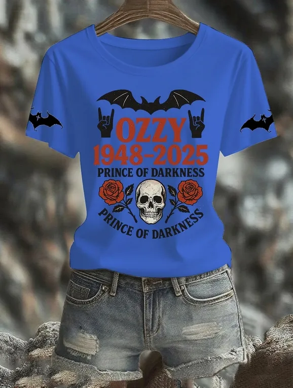 Women'S RIP Ozzy Short Sleeve T-Shirt
