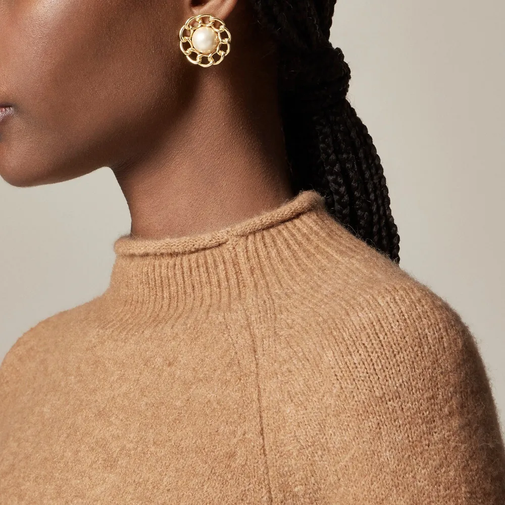 Classic Crew Neck Stretch Sweaters