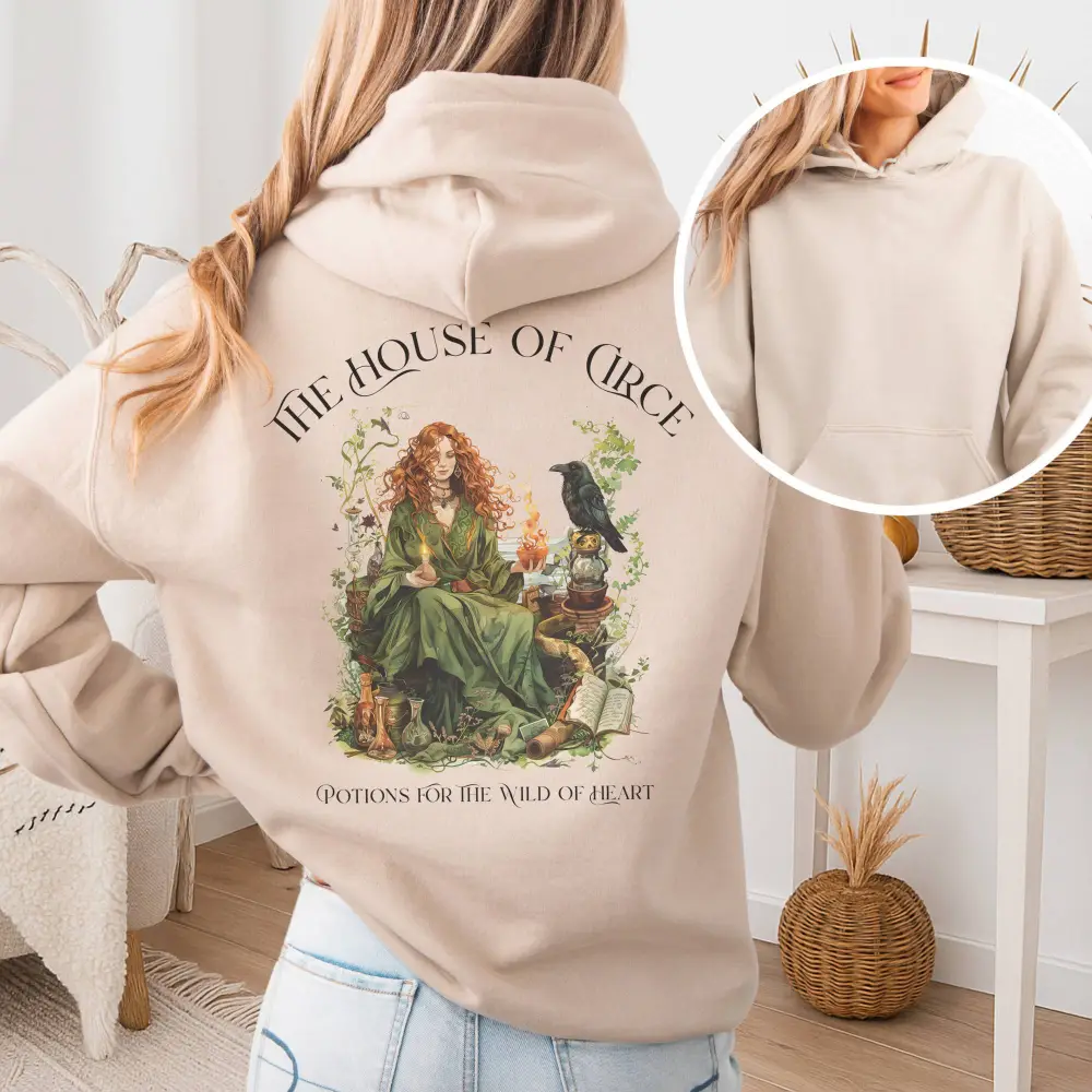 Print Pullover Hoodie