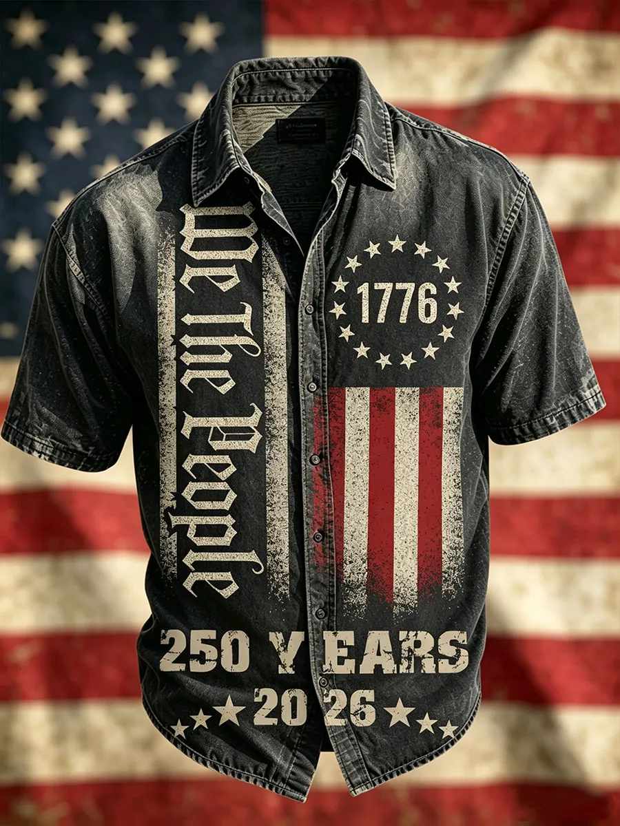 Men's US 250th Anniversary Short-Sleeve Shirt
