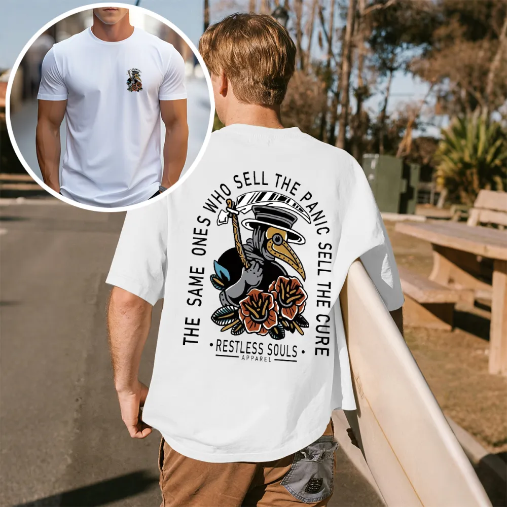 Mystic Creature Quote Themed Graphic T-Shirt