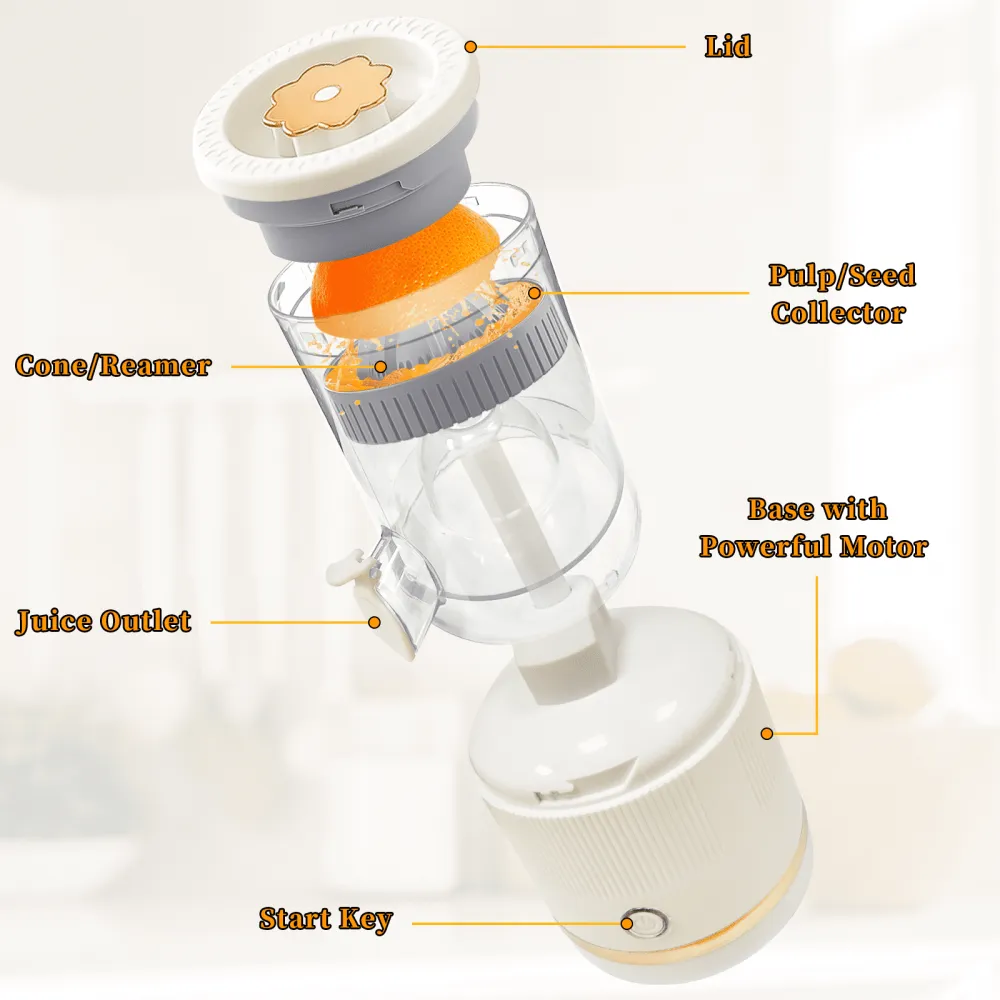 Rechargeable Button Juicer