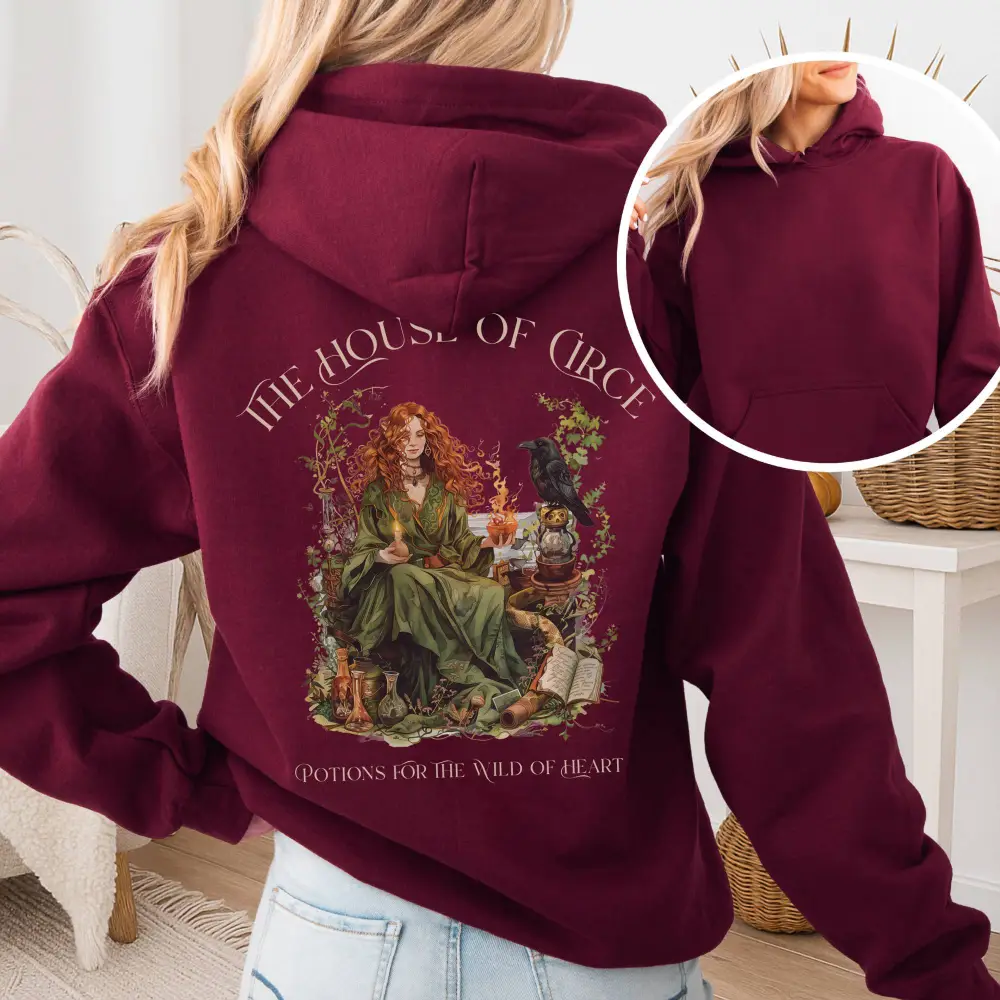Print Pullover Hoodie