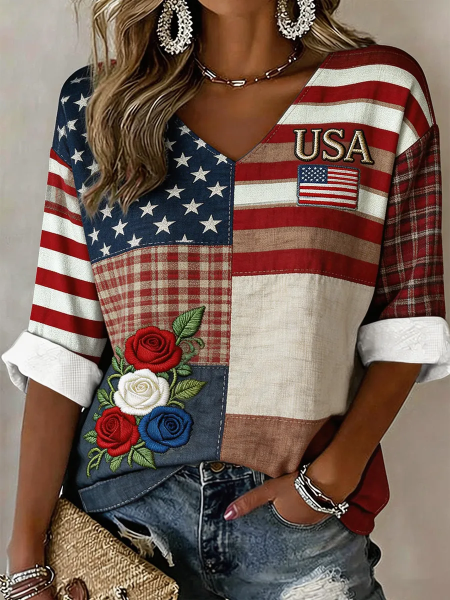 Women's 250th Anniversary Casual Top