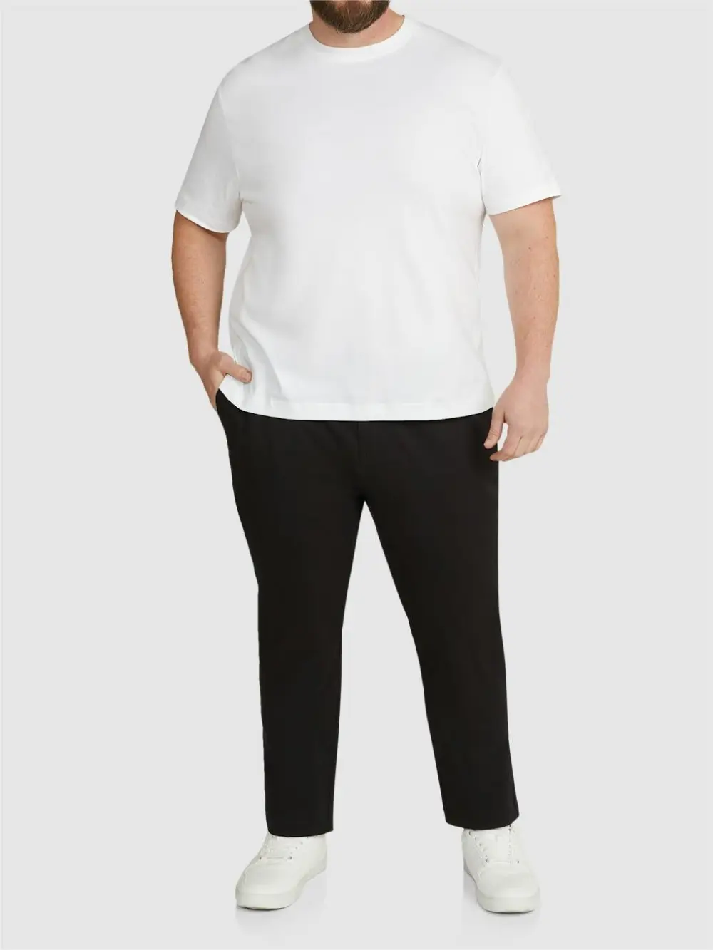 Slim Fit Loose Tapered Trousers