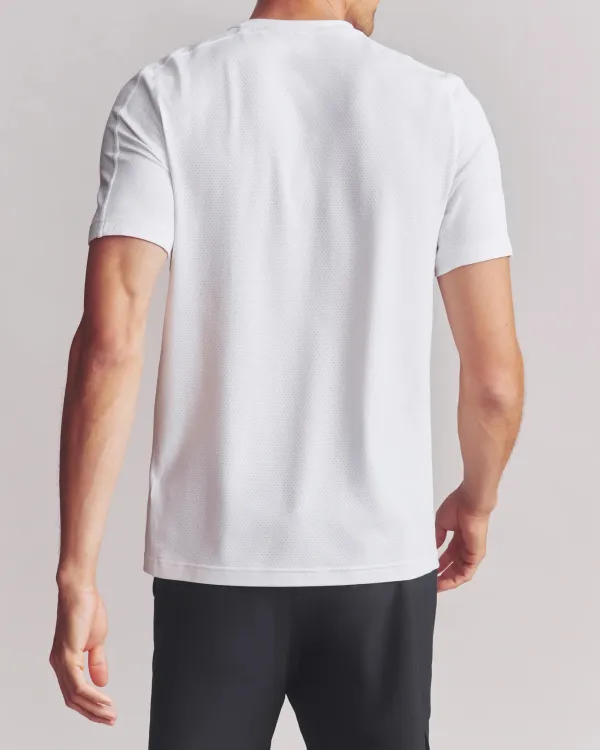 White Fashion Sports Short Sleeve T-Shirts