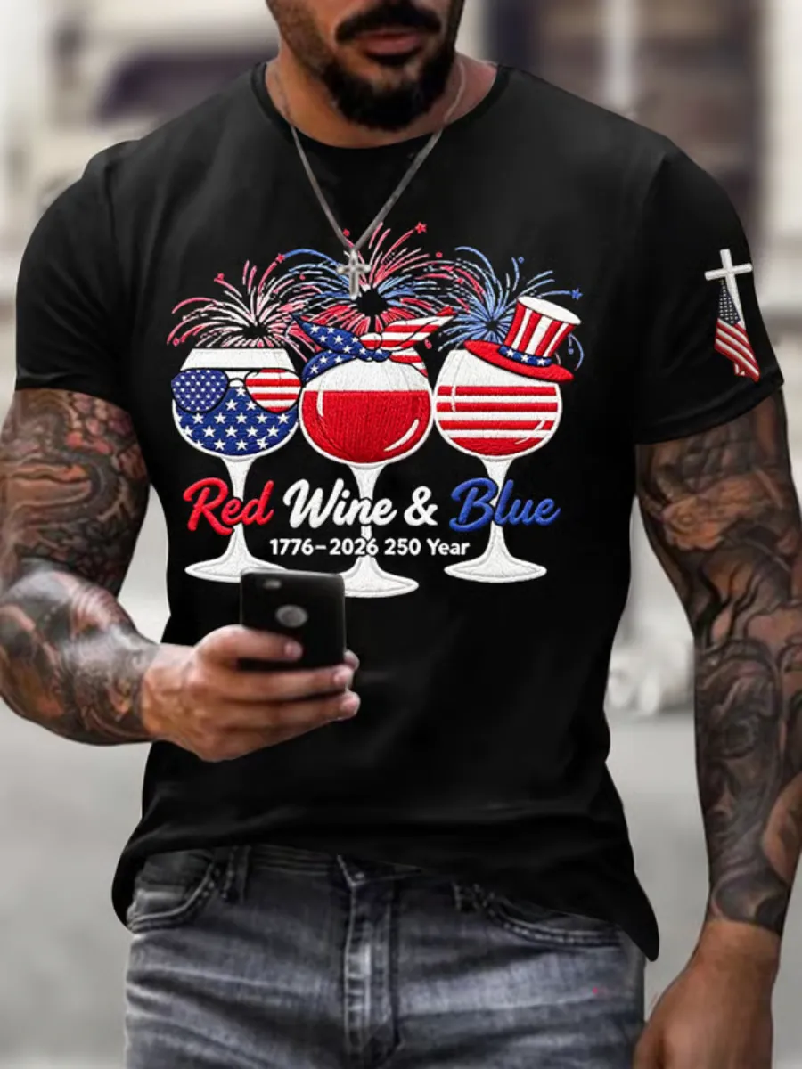 Men's 250th Anniversary Printed T-shirt