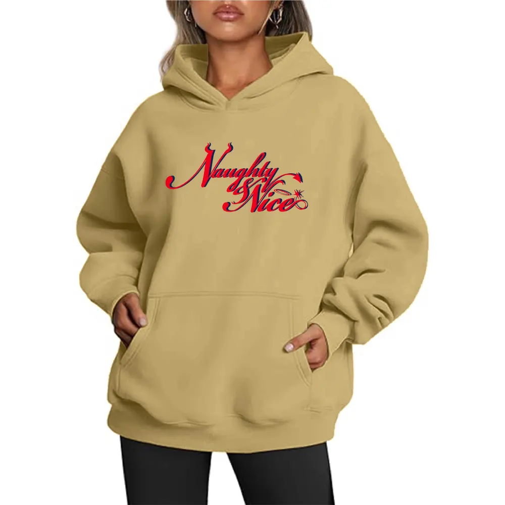 Slogan ​Elements Printed Soft Hoodies