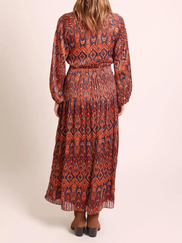 Boho Print Maxi Dress