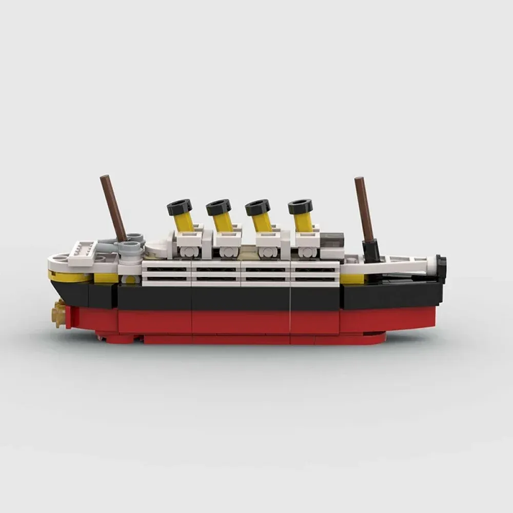 Building Block Toy Boat