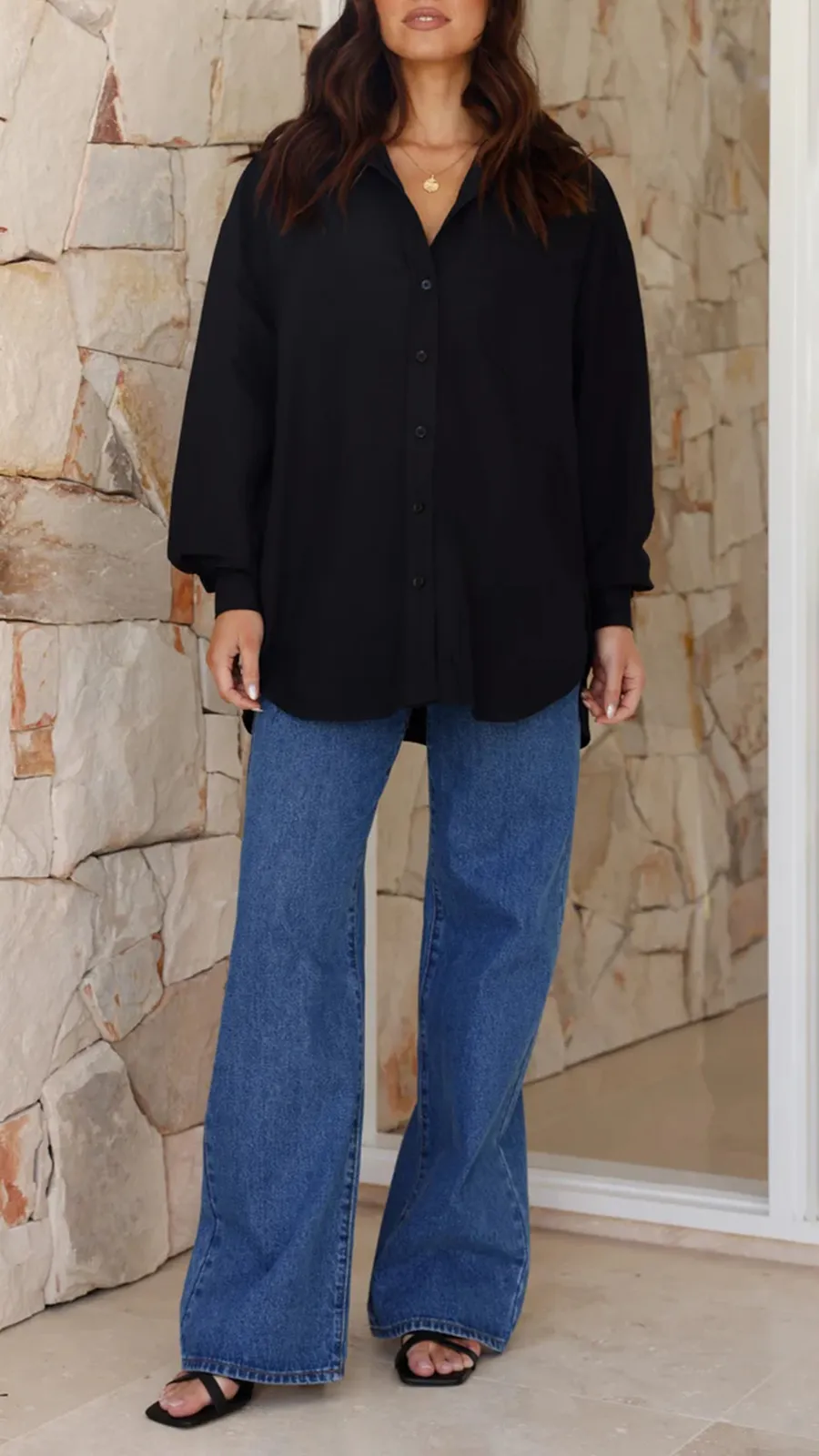 Oversized Button Up Shirt
