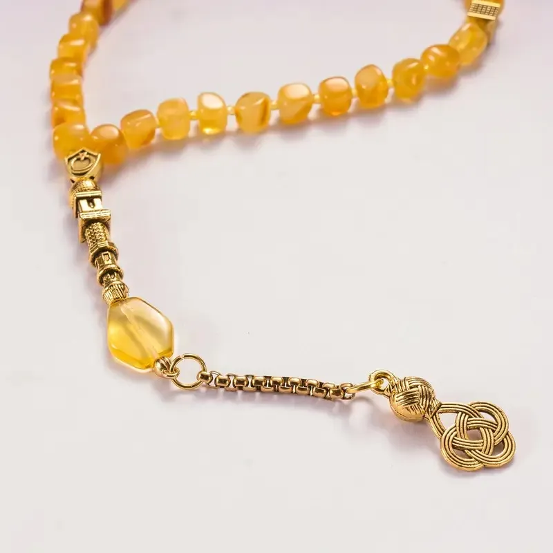 Elegant Natural Amber Gemstone Jewelry