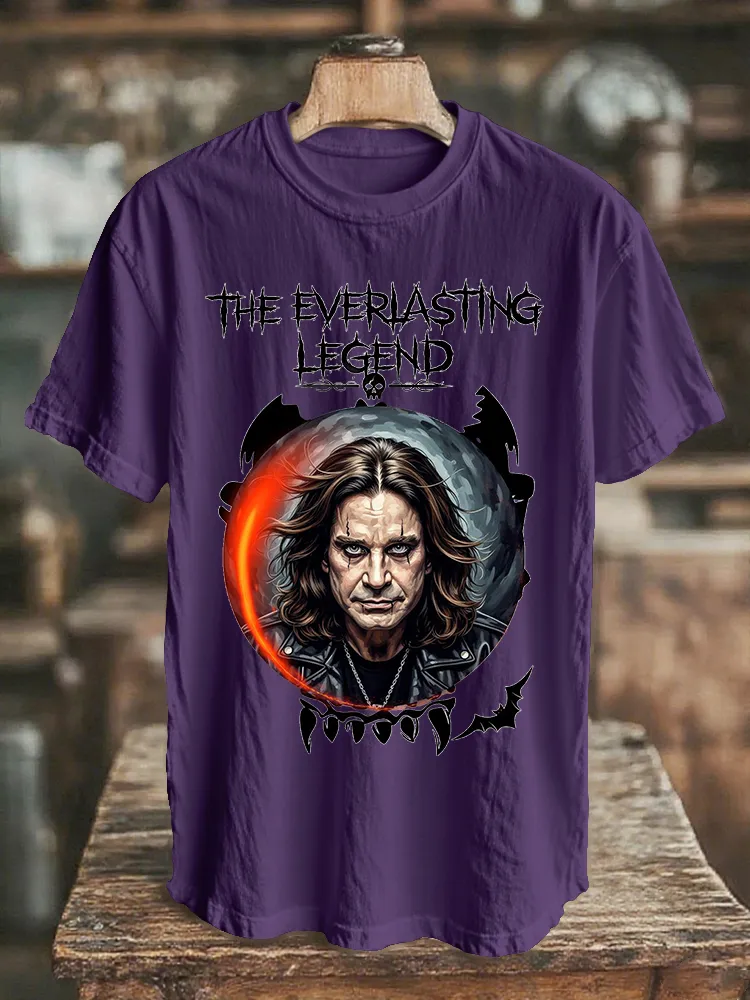 Men's And Women's Models Dark Serie T-Shirt