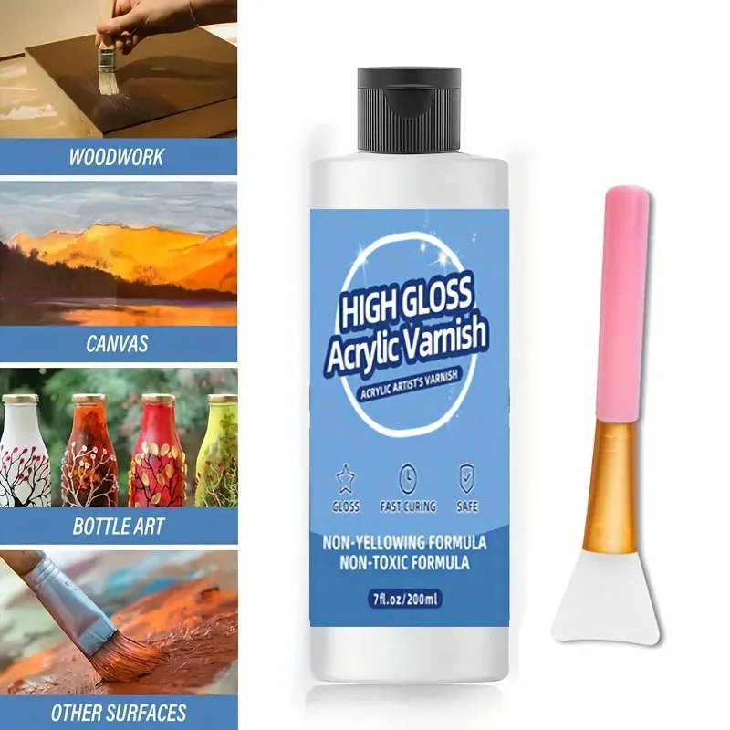 High Gloss Acrylic Varnish for Painting