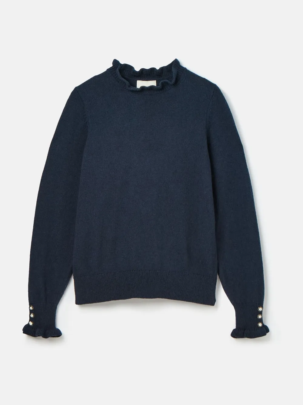 Oat Frill Neck Jumper