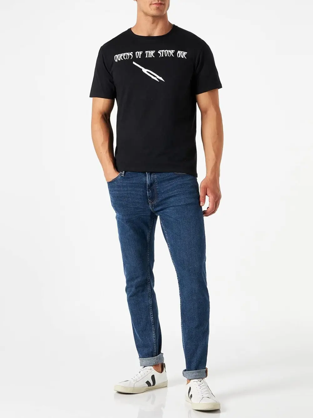 Men's Deaf Songs Slim Fit Round Neck T-Shirt