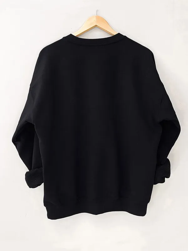 Vintage Style Featuring Floral Print Long Sleeve Women Sweatshirt