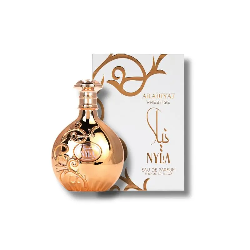 Arabiyat Prestige Nyla Eau De Parfum 2.7FL.OZ For Women Fragrance Perfume Scent Elegant Refined Enhance Convenient Size Women's Jasmine Floral Scented