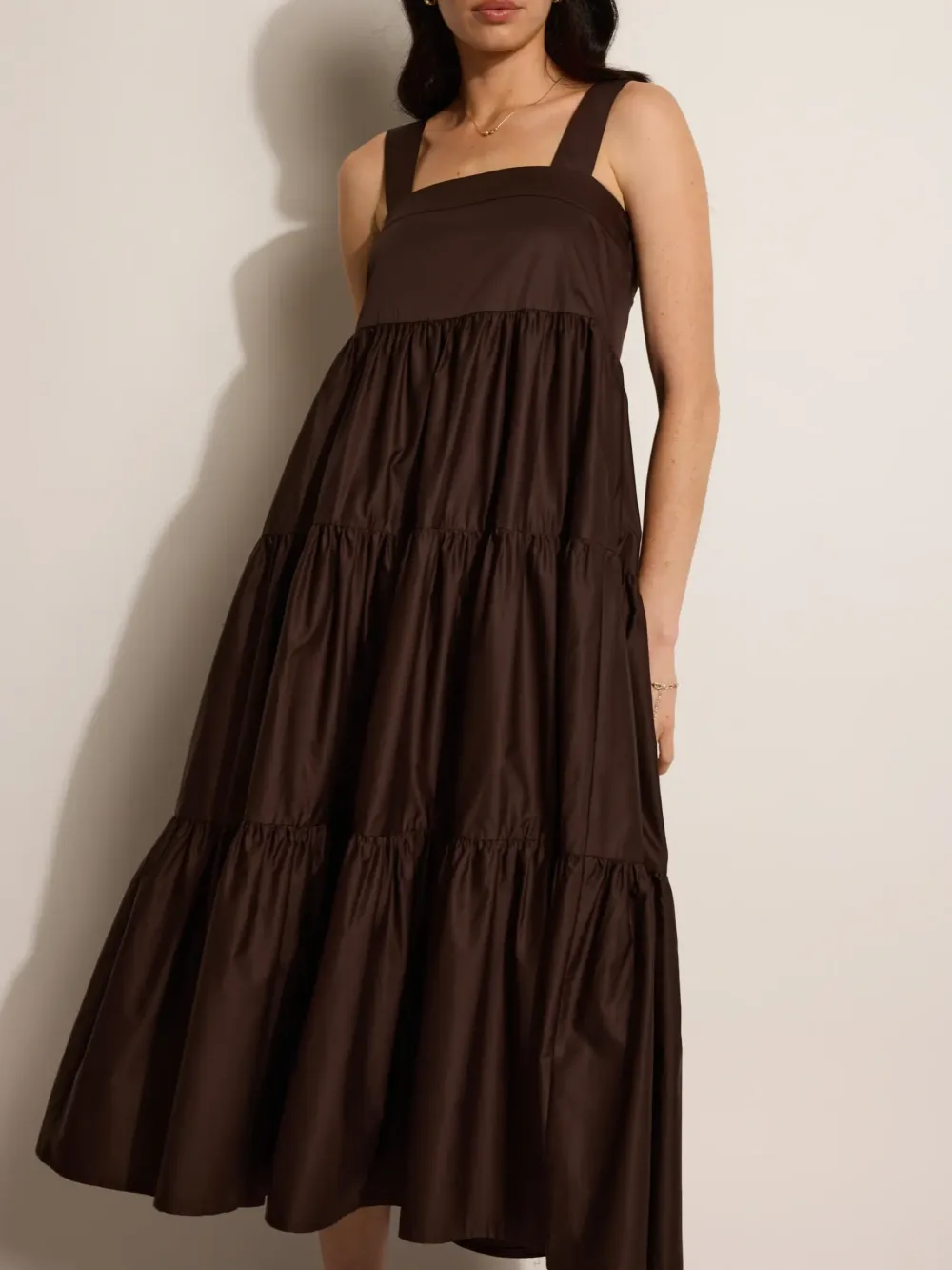 Chocolate Chip Tiered Dress