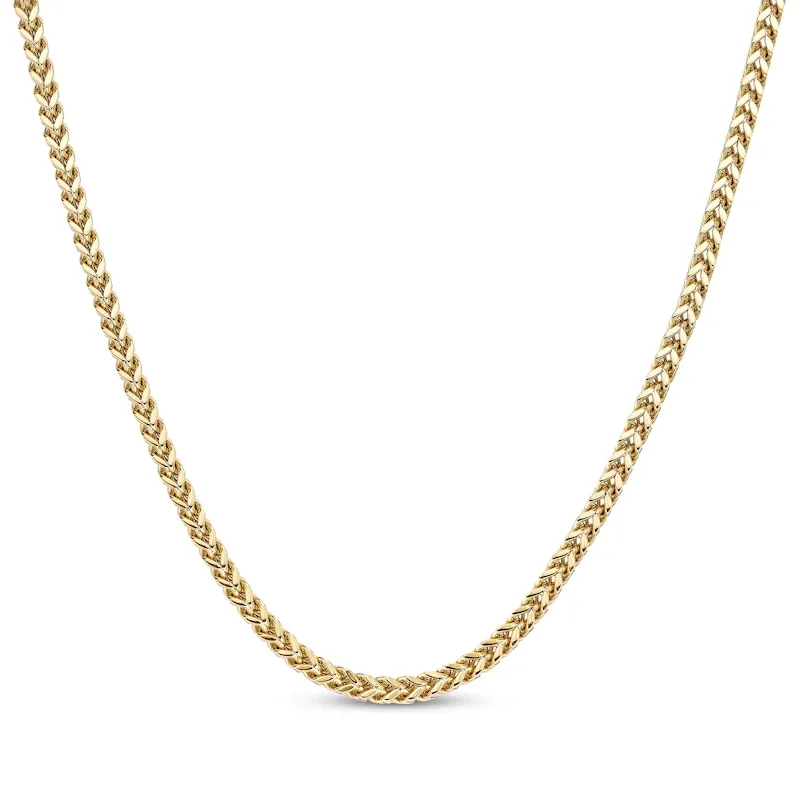 Foxtail Chain Necklace Stainless Steel 22
