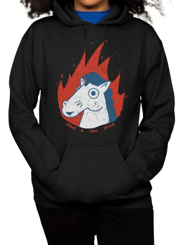 Fiery Horse Hoodie