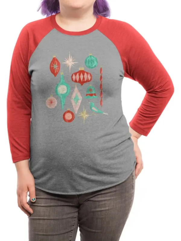 Retro Ornaments Print T-Shirt