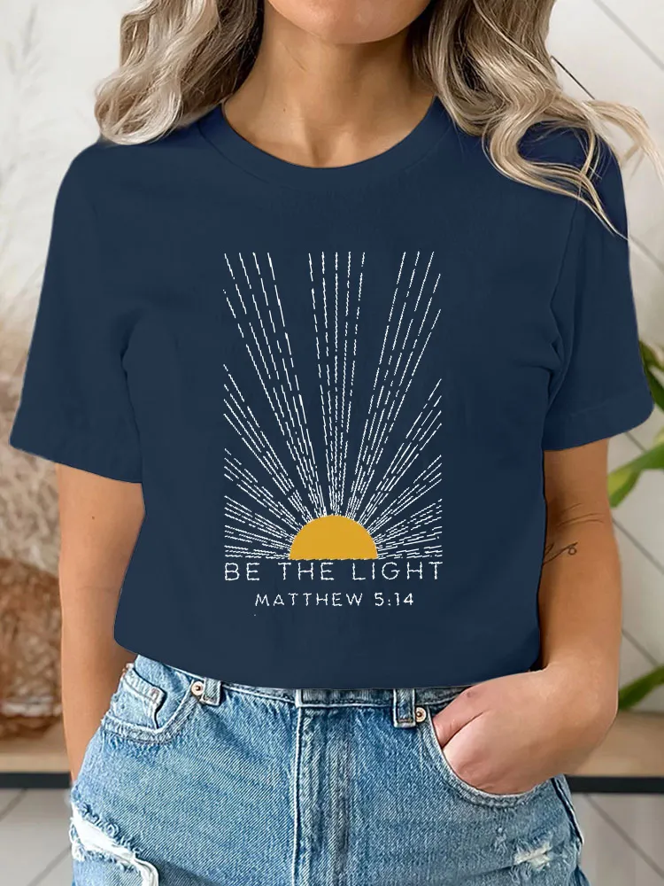 Be The Light Matthew Shirt, Inspirational T-Shirt, Christian Outfit, Faith Tee