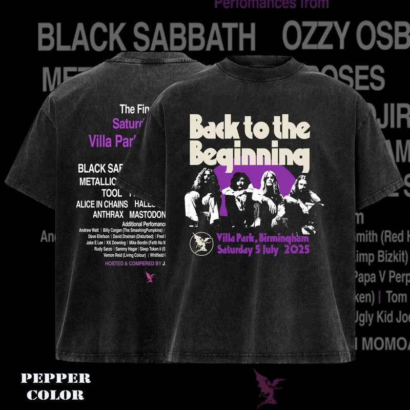 Vintage Black Sabbath Ozzy Osbourne Washed T-Shirt