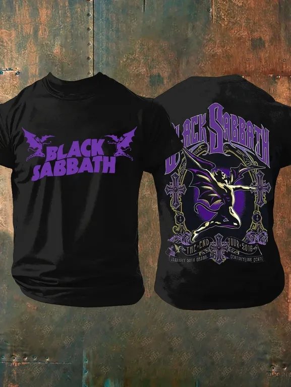 Men's Black Sabbath Short Sleeves T-shirt