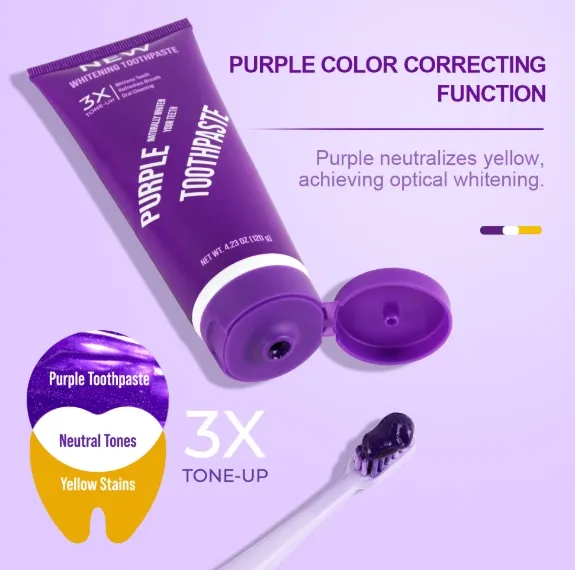 Renew Your Smile with This Toothpaste - The All - new Purple Whitening Toothpaste, Making a Stunning Debut! Renew Your Smile with This Toothpaste - The All - new Purple Whitening Toothpaste, Making a Stunning Debut! Renew Your Smile with This Toothpaste